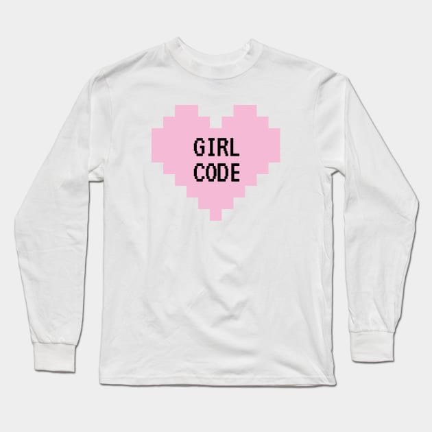 GIRL CODE Long Sleeve T-Shirt by MadEDesigns